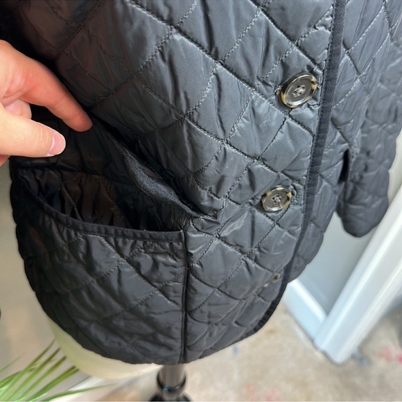 J. Crew Women's Black Quilted Puffer Jacket - Picture 8 of 8